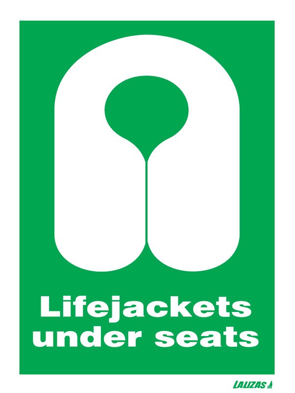 sign for lifejackets