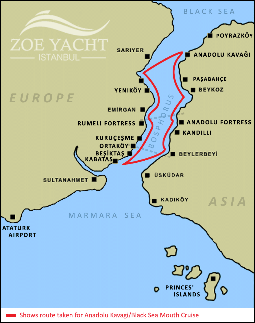 anadolu kavagi map