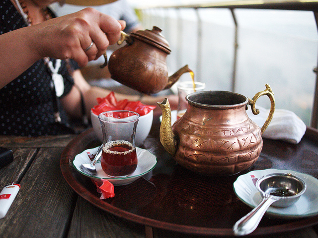 Tea in Gülhane Park