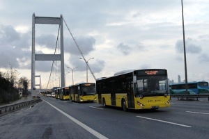 IETT public buses in Istanbul